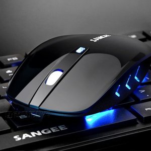 Sangee ماوس لاسلكي قابل للشحن