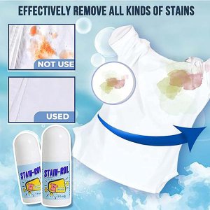 Offer two pieces of magic stain remover roll